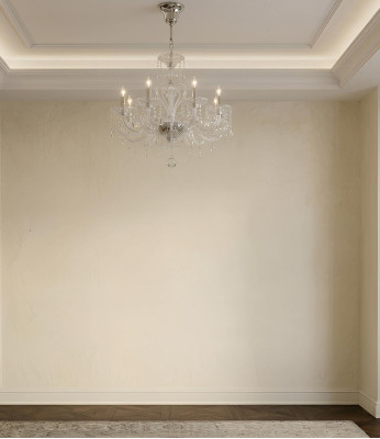 Ceiling light crystal chandelier lamp Elite Bohemia