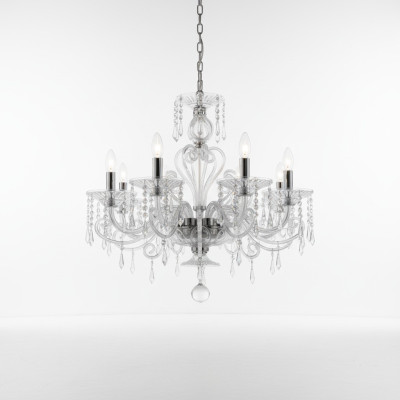 Ceiling light crystal chandelier lamp Elite Bohemia