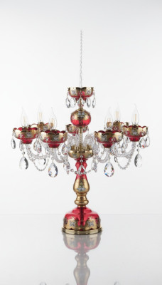 Table lamp antique style chandelier table lamp crystal lamps luminaire light