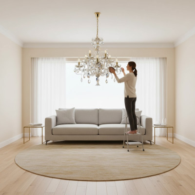 Crystal Chandelier Ceiling Light Ceiling Lighting Elite Bohemia