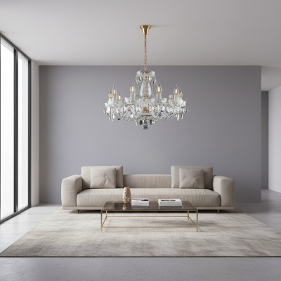 Crystal chandelier pendant light Elite Bohemia new ceiling light