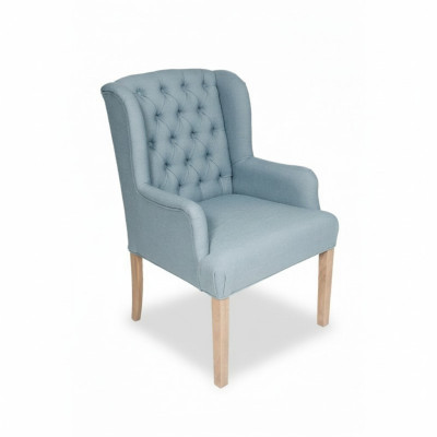 Chesterfield Dining Room Set 2x Armchairs Upholstered Chairs