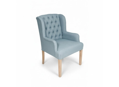 Gray Chesterfield Armchair Set Designer Chairs Luxury Furniture 4-Piece Suite