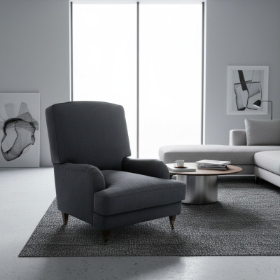 Chair Club Lounge Designer Decor Armchair Upholstered Sofa 1 Seater Relax TV