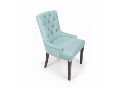 Design chairs Chesterfield suite chair upholstery hotel group 6xSet new textile