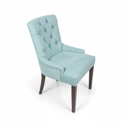 Light Blue Chesterfield Chair Set Modern Dining Chairs Dining Room 8-Piece Chair Set