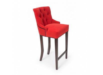 Red Chesterfield Bar Stool Exclusive Bar Stool Lounge Seat Furniture