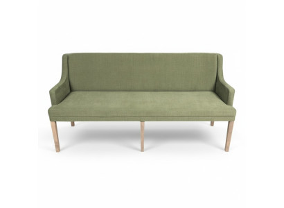Bench textile seating benches Chesterfield restaurant fabric store sofa leather