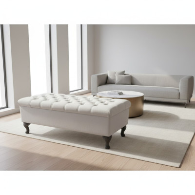 Ottoman chaise lounge footstool side stool bench Chesterfield