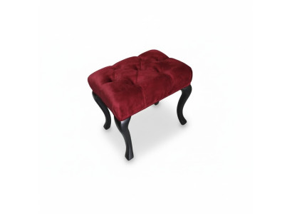 Ottoman Roma Designer Luxury Ottoman Upholstered Seat Textile Relax Side Sofa New