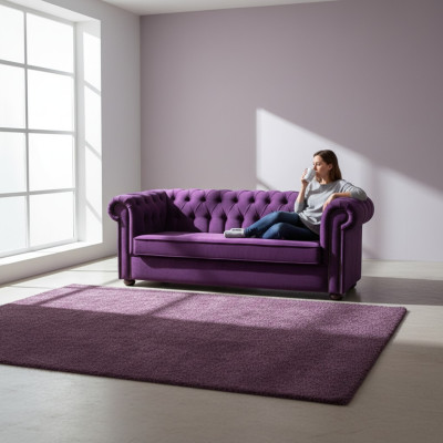 3-seater Chesterfield sofa couch sleeper sofa with bed function couches sofas fabric new