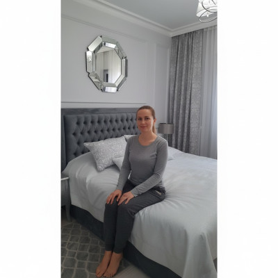 Chesterfield bed upholstered double hotel decor beds bedroom 140x200cm