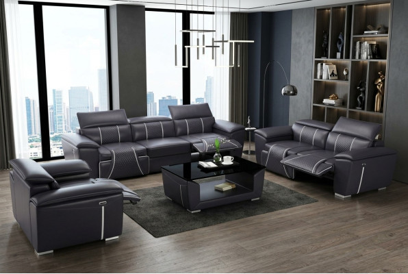 Corner sectional sofa with USB U-shaped sofa couch upholstery seating suite XXL new