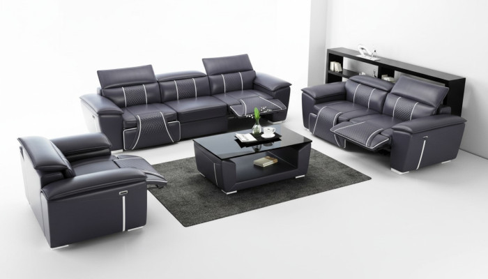 Corner sectional sofa with USB U-shaped sofa couch upholstery seating suite XXL new