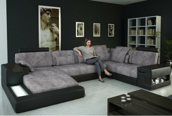 Corner couch living room couch corner sofa sofa upholstery corner suite living landscape + USB