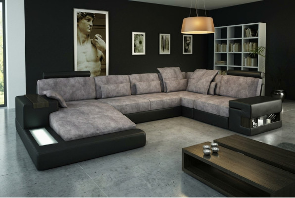 Corner couch living room couch corner sofa sofa upholstery corner suite living landscape + USB