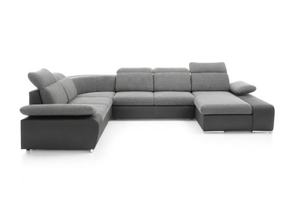 Corner sofa U-shape corner couch sofa couches upholstery sleep function couch