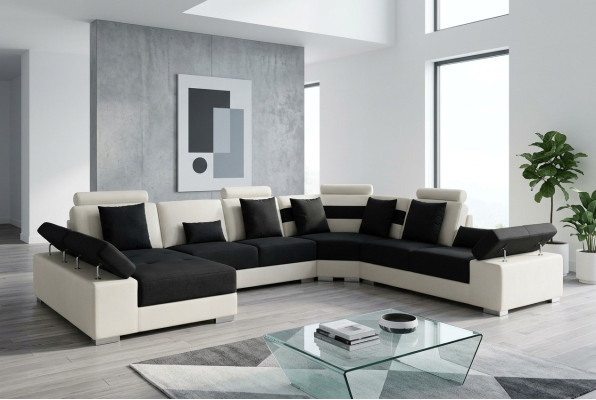 Corner sofa L-shape Yellow corner sofa Corner couch with bed storage Sofa seating area