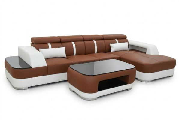 Design corner sofa L-shape sofa couch upholstered sleeper sofa bed function fabric
