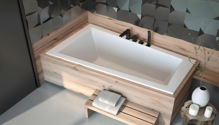 Bathtub corner bathtub bathroom built-in bathtubs acrylic design