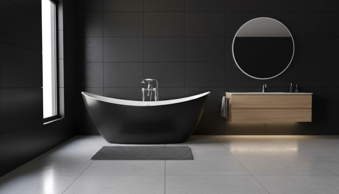 Design bathtub bathtubs oval freestanding modern bathroom