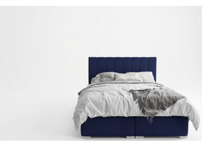 Box spring bed hotel double complete set mattress topper bed function box