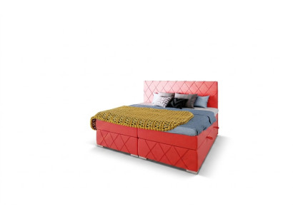 Outstanding modern double box-spring bed for the bedroom