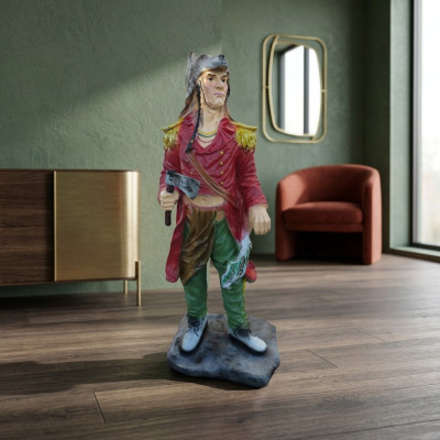 Statue Sculpture Lumberjack 75 cm Figure Statues Sculptures Hand-Painted Figures