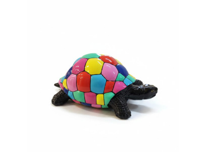 Turtle figure abstract figures statues modern statue colorfully painted new 40cm