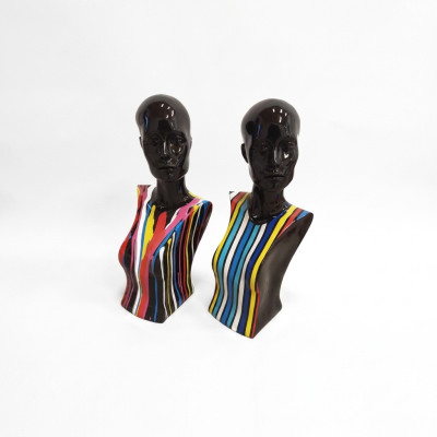 Abstract sculpture women's bust 58 cm style statues sculptures figures living room