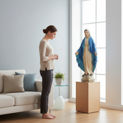 Maria figure holy statue sculpture Catholic figures sculptures mother 110cm
