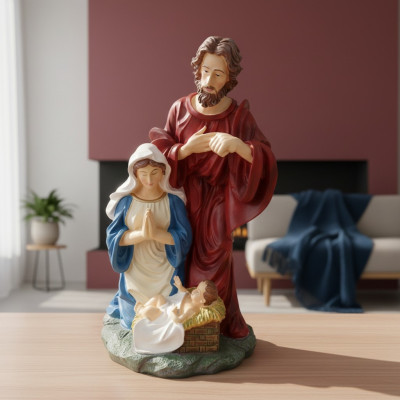 Maria and Joseph Child Jesus Figure Statue Figures Sculptures Statues 82cm N82 New