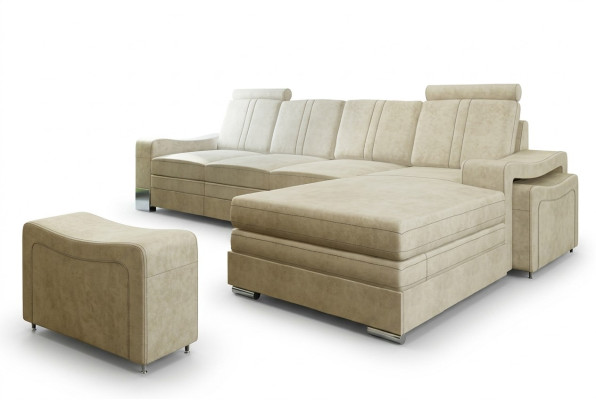 Textile couch with USB fabric sofa fabric couch corner sofa sofa upholstery suite corner new