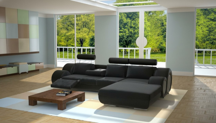 Design suite upholstered sectional corner sofa custom upholstery USB