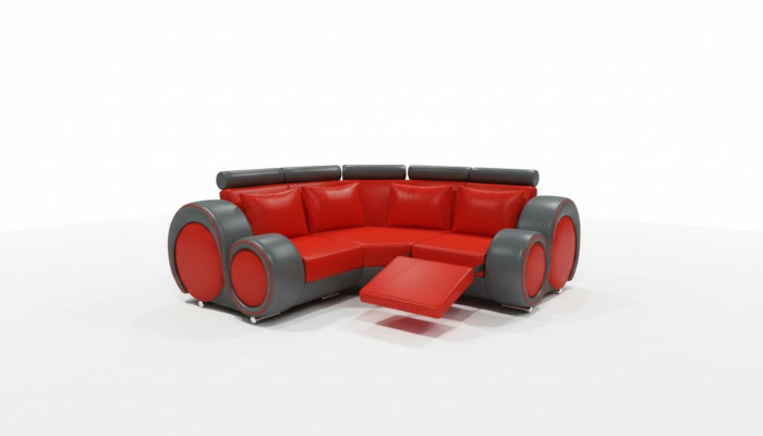 LEATHER SOFA LIVING ROOM SET COUCH DESIGN CORNER SOFA BERLIN SOFA SET with USB