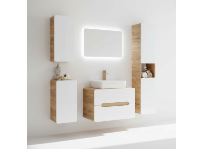 Design Bathroom Furniture Bath 5-piece Set Cabinet Washbasin