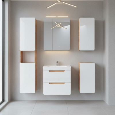 Design bathroom furniture bath 5-piece set cabinet decor sink