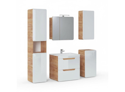 Design bathroom furniture bath 5-piece set cabinet decor sink