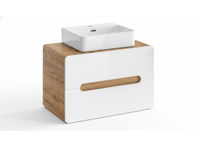 Washbasin Bathroom Sink with Vessel Basin 80cm