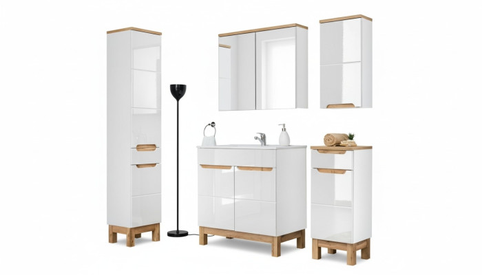 Design bathroom furniture bath set decorative cabinet sink