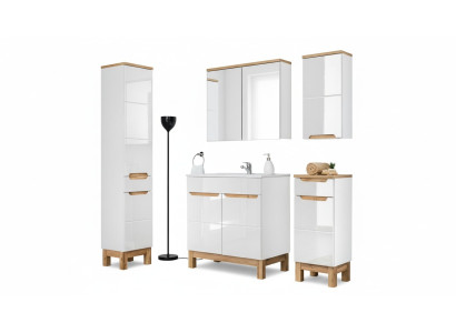 Design bathroom furniture bath set decorative cabinet sink