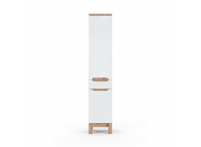Tall cabinet bathroom shelf cabinet tall cabinet 187x35x33 cm