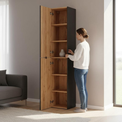 Bathroom cabinet, bathroom tall cabinet, shelf, bathroom furniture, decorative bathroom shelves