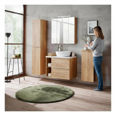 Design Bathroom Furniture Bath 5-piece Set Suite Cabinet Decoration Washbasin
