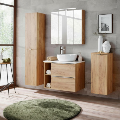 Design Bathroom Furniture Bath 5-piece Set Suite Cabinet Decoration Washbasin