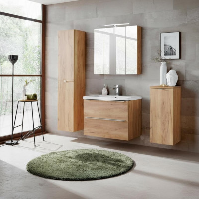 Design Bathroom Furniture Bath 4-piece Set Suite Cabinet Decor Washbasin