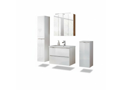 Design bathroom furniture bath 4-piece set decor ensemble cabinet sink