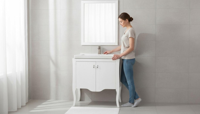 Sink cabinet shelf cabinets 79cm sink vanity