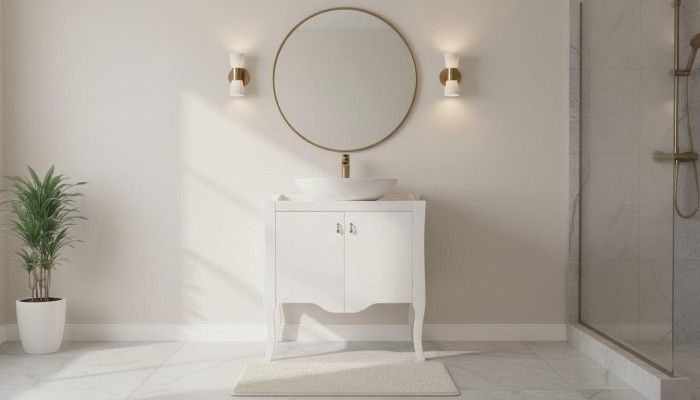 Sink cabinet shelf cabinets 79cm sink vanity