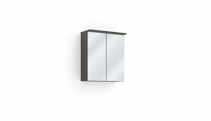 Mirror cabinet wall cabinet bathroom cabinet with mirror 60 cm LED